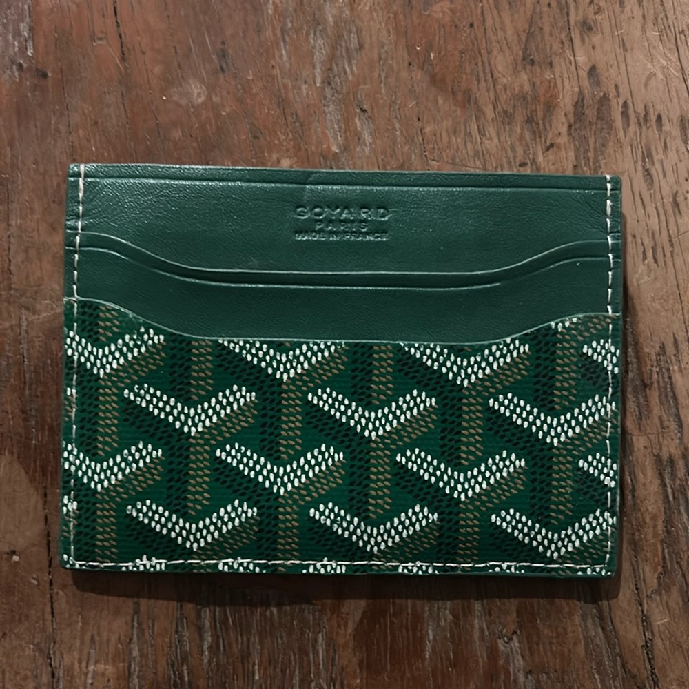 Goyard Card holder.
